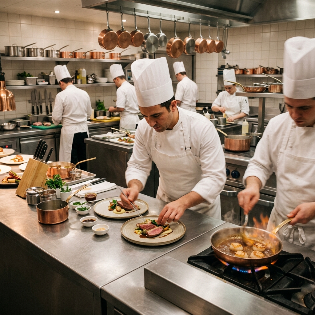 Technology integrations in commercial kitchen operations