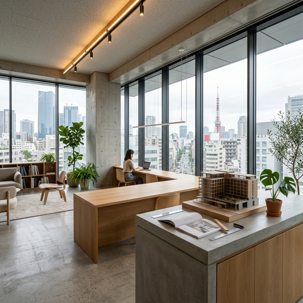 Curious Ladoo clean modern minimalist design headquarters